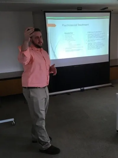 IMHPJ 21st Annual Conference - Michael Nevans talking about Alcohol Dependency